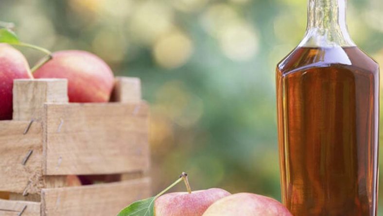 Vinagre de manzana sin filtrar ni pasteurizar